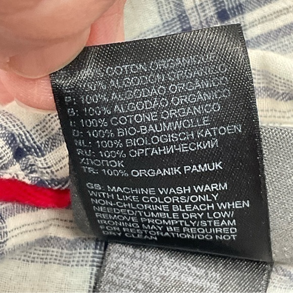 The North Face Mens Short Sleeve Plaid Lightweight Button down Shirt Size XL M7 - Picture 6 of 7